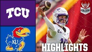 TCU Horned Frogs vs. Kansas Jayhawks  Full Game Highlights  ESPN College Football