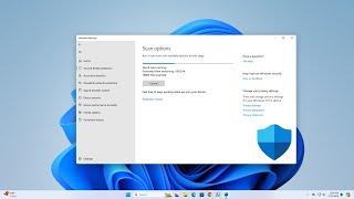 How to Scan for Viruses  on Windows 11