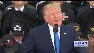 President Trump honors D-Day veterans