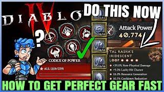 Diablo 4 - Best Max Rank Legendary Aspect & Greater Affix Gear Fast Farm Tricks - Season 4 Guide