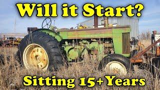 Abandoned John Deere R - First Start in Decades