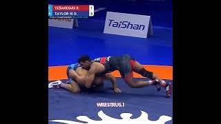 Taylor VS Yazdani#wrestling #wrestrus #wrestler #борьба #борцы #олимпиада #чемпионатмира2022