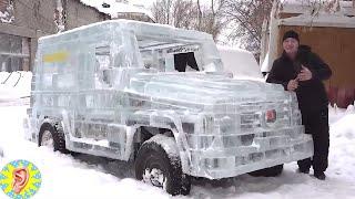 Tamamı Buzdan Yapılan Araba Yoksa İzlemedin Mi? #5