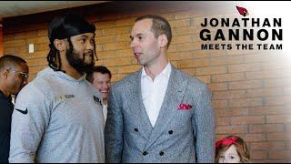 Cardinals Head Coach Jonathan Gannon Meets The Team