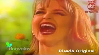 COMPARAÇÃO  Risada Original e Dublada de Paola Bracho - A Usurpadora HD