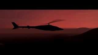 HD VIDEO TEST 1080i - Airwolf - Santini Air Helicopter - Cabin Dock - Take Off Scene