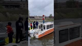 КРЫША НАД ГОЛОВОЙ. ТАКТИКА Кабин 6 метров. #рыбалка #russia #лодка #shorts #river #boat #тактика