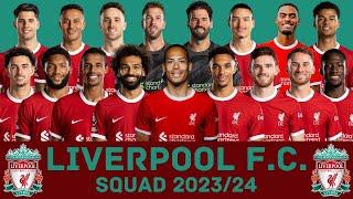 LIVERPOOL F.C. Squad Season 202324  Liverpool FC  FootWorld