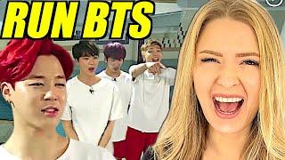 Americans React To *RUN BTS* 30 Second Gate Run BTS 4