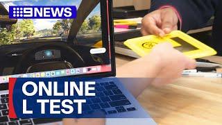 Learner drivers can earn L plate in online test  9 News Australia