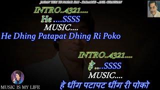 Jahan Teri Yeh Nazar Hai Karaoke With Scrolling Lyrics Eng. & हिंदी