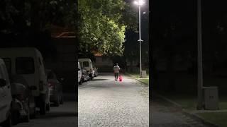 Elektrikli scooter ile gezerken lastik patlarsa              #hifreeg1 #elektrikliscooter