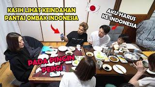 LAGI NGERAYU ADIK IPAR DAN MERTUA JEPANG BUAT DATANG KE INDONESIA  BEGINI RESPON NYA 