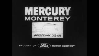 1963 Mercury Monterey Commercial -  Breezeway Introduction - Dick Tufeld Voice Over