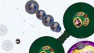 MACRO CANNON  Agar.io Mobile Gameplay