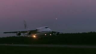 Полеты Ан-124 Руслан в ночное время