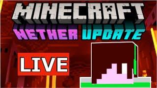 Playing the Minecraft 1.16 Nether Update Java and talking about the current state of Fortnite