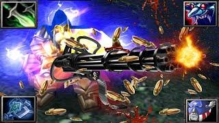 DOTA SNIPER 999% ATTACK SPEED MACHINE GUN KILLING ALL