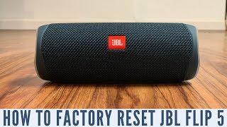 Zurücksetzen auf die Werkseinstellungen JBL Flip 5 Bluetooth Speaker