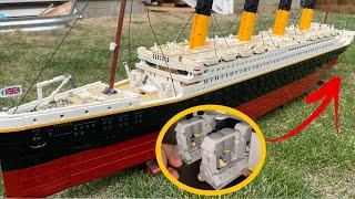 Lego Titanic Review  How the Engine Moves the Propeller test?