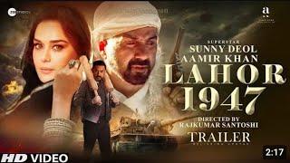 Lahore 1947 - Teaser Trailer  Sunny Deol  Aamir Khan  Rajkumar Santoshi Lahore 1947 Movie Update