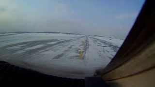 Moscow Vnukovo International Airport - Approach & Landing Cockpit View