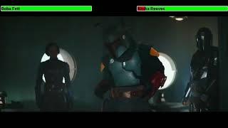 Boba Fett vs. Koska Reeves with healthbars