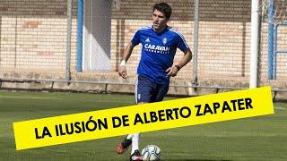 La ilusión de Alberto Zapater