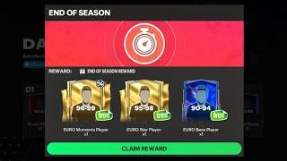 DIVISION RIVALS END OF SEASON REWARD  FREE 96 - 98 EURO MOMENTS PLAYER  HOW TO GET THIS PACKAGE ⁉️