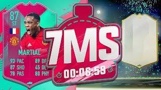 WE PACK AN ICON FUT BIRTHDAY STRIKER MARTIAL 7 MINUTE SQUAD BUILDER - FIFA 19 ULTIMATE TEAM