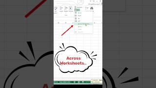 Excel Tutorial How to Use Fill Across Worksheets for Efficient Data Entry