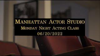 ACTING CLASS with Billy Gallo  Manhattan Actor Studio