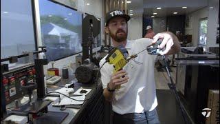Building Dustin Johnsons SIM Driver on the Tour Truck  TaylorMade Golf