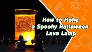 Spooky Halloween Lava Lamp - Halloween Activity