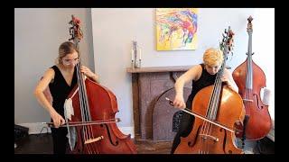 Canon by Edgar Meyer arr. for two double basses -  Featuring Nina DeCesare and Maggie Cox