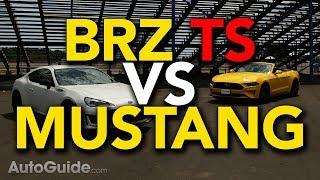 2018 Subaru BRZ tS vs Ford Mustang Convertible EcoBoost