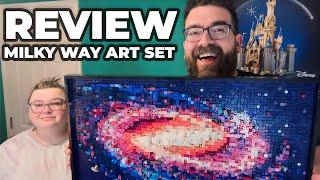 LEGO 31212 Milky Way Galaxy Art Set Review + Hanging Tips