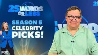 Andy Richter Reveals His Top Pick On 25 Words Or Less Game Show  Season 5 Celeb Favorites