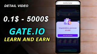 How to get 0.1$ - 5000$ instantly on gate.io  @Futuretradinghub