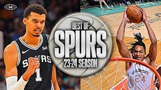 San Antonio Spurs BEST Highlights & Moments 23-24 Season 