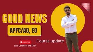 good news for all UPSC EPFO APFC aspirants  course free update