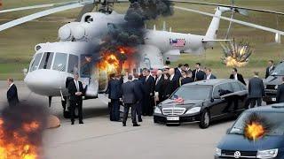 The US presidential helicopter carrying the US Secretary of Defense was shot down by Russia