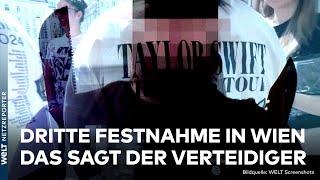 TERROR-ALARM IN WIEN Drei Festnahmen Absage der Taylor-Swift-Konzerte – Das sagt der Verteidiger