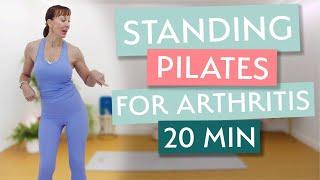 Standing Pilates for Arthritis  20 Minute Gentle  Warm Up and Workout