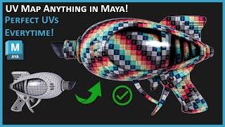 Maya 2025 5 Steps to Perfect UV Mapping