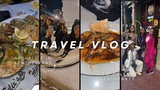 TRAVEL VLOG  NEW ORLEANS MARTIGRAS + GIRLS TRIP + TRYING RAW OYSTERS