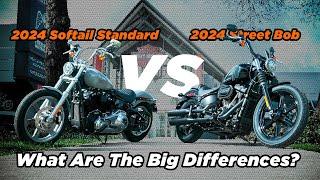 2024 Harley-Davidson Street Bob vs The Softail Standard  Trev Deeley Motorcycles