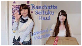 Nanchatte Seifuku Haul  Conomi and Haruta unboxing 