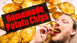 Homemade Potato Chips Cooked By An Irish Man
