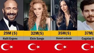 The Richest Turkish Actors and Actresses 2023